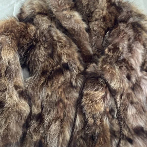 Luxurious Brown Fur Jacket - **REAL FUR** - Picture 14 of 14